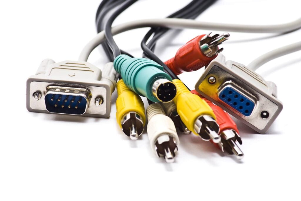 Audioapparatuur kabels die je kan tegenkomen bij Witgoed en audioapparatuur verhuizen